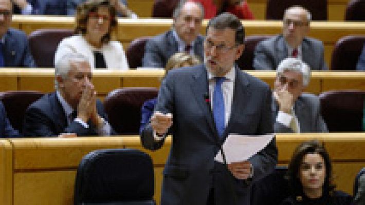 Informativo 24h - Rajoy, a los independentistas: "Nadie está legitimado para saltarse la ley a la torera"