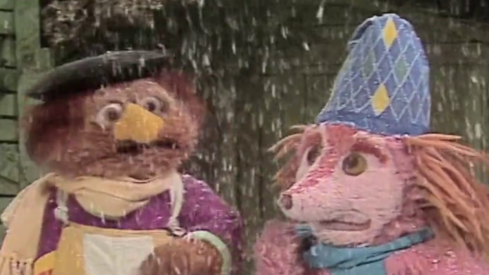 Barrio Sésamo - Está nevando, Espinete