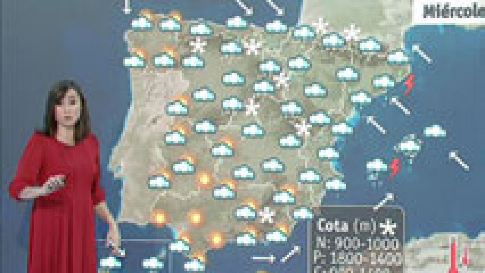 El tiempo: Avisos por intensas lluvias en el nordeste peninsular | RTVE Play