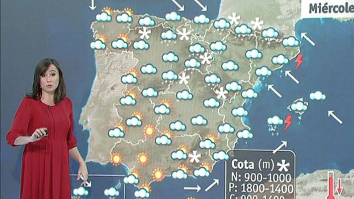 El tiempo - Avisos por intensas lluvias en el nordeste peninsular