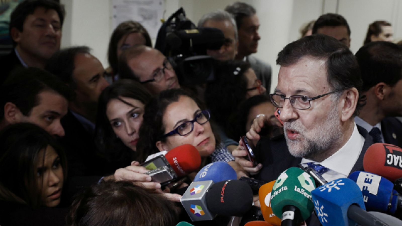 Rajoy lamenta la muerte de Barberá: "Estoy enormemente apenado"