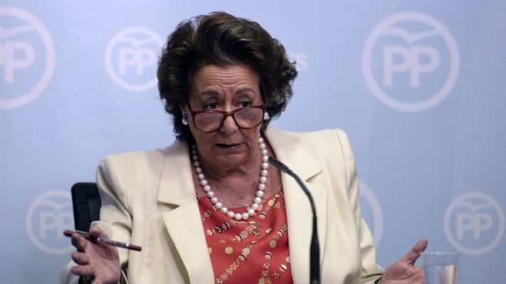 Numerosos políticos en el Congreso lamentan la muerte de Rita Barberá
