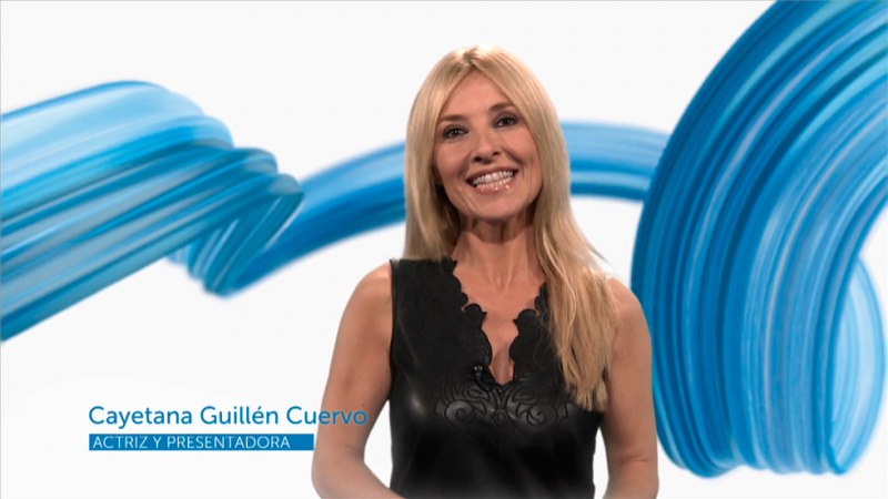 Cayetana Guilln-Cuervo, actriz y presentadora, felicita a TVE en su 60 aniversario