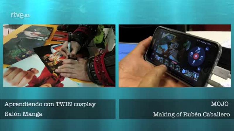 Experiencia piloto periodismo móvil - Cómo se hizo - Aprendiendo con TWIN Cosplay