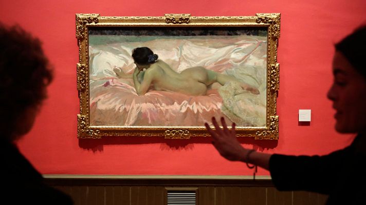 Telediario 1 - La exposición del pintor valenciano Sorolla llega a Madrid