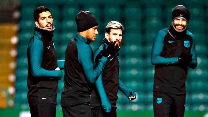 Telediario 1 - Vuelve el tridente, vuelve Messi, para sellar la clasificación