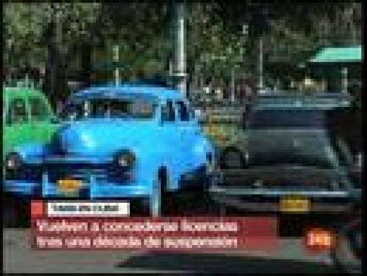 Todos taxistas en Cuba