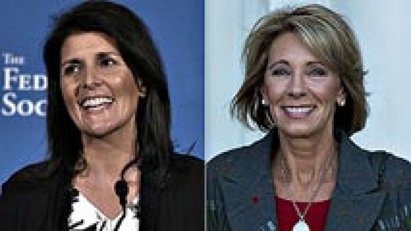 Donald Trump incluye a dos mujeres en su equipo de gobierno