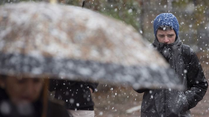 El tiempo - Lluvias fuertes en Galicia y sur de Andalucía, y nevadas en noroeste