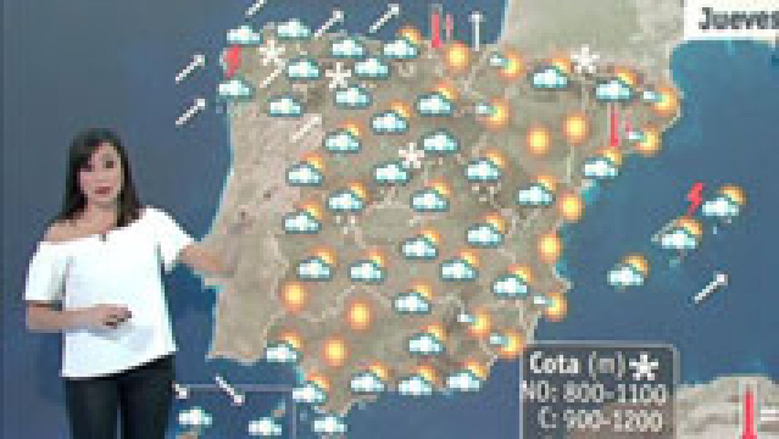 El tiempo: Lluvias y vientos fuertes en Galicia y temperaturas en descenso | RTVE Play