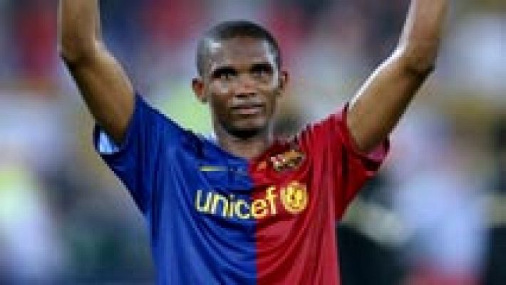 Telediario 1 - Piden diez años de cárcel para Samuel Eto'o por defraudar 3,8 millones