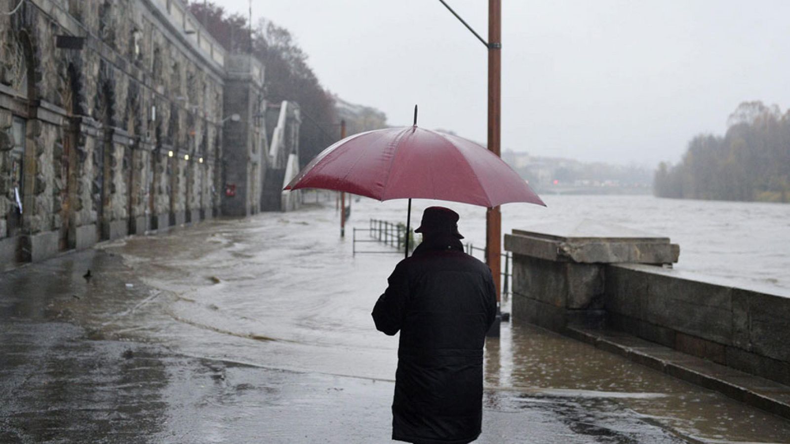 Lluvias fuertes en Andalucía y Extremadura