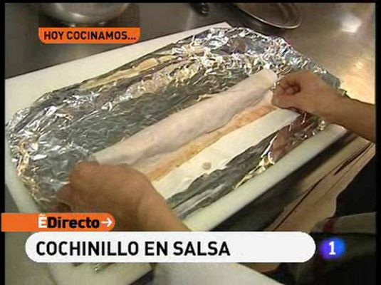 Cochinillo en salsa