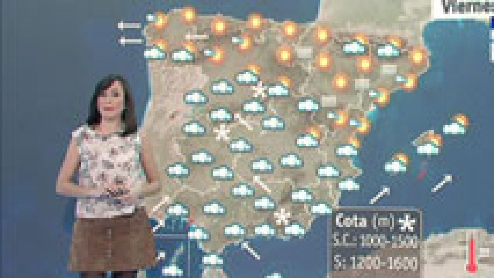 El tiempo: Fuertes lluvias en Andalucía y Extremadura | RTVE Play