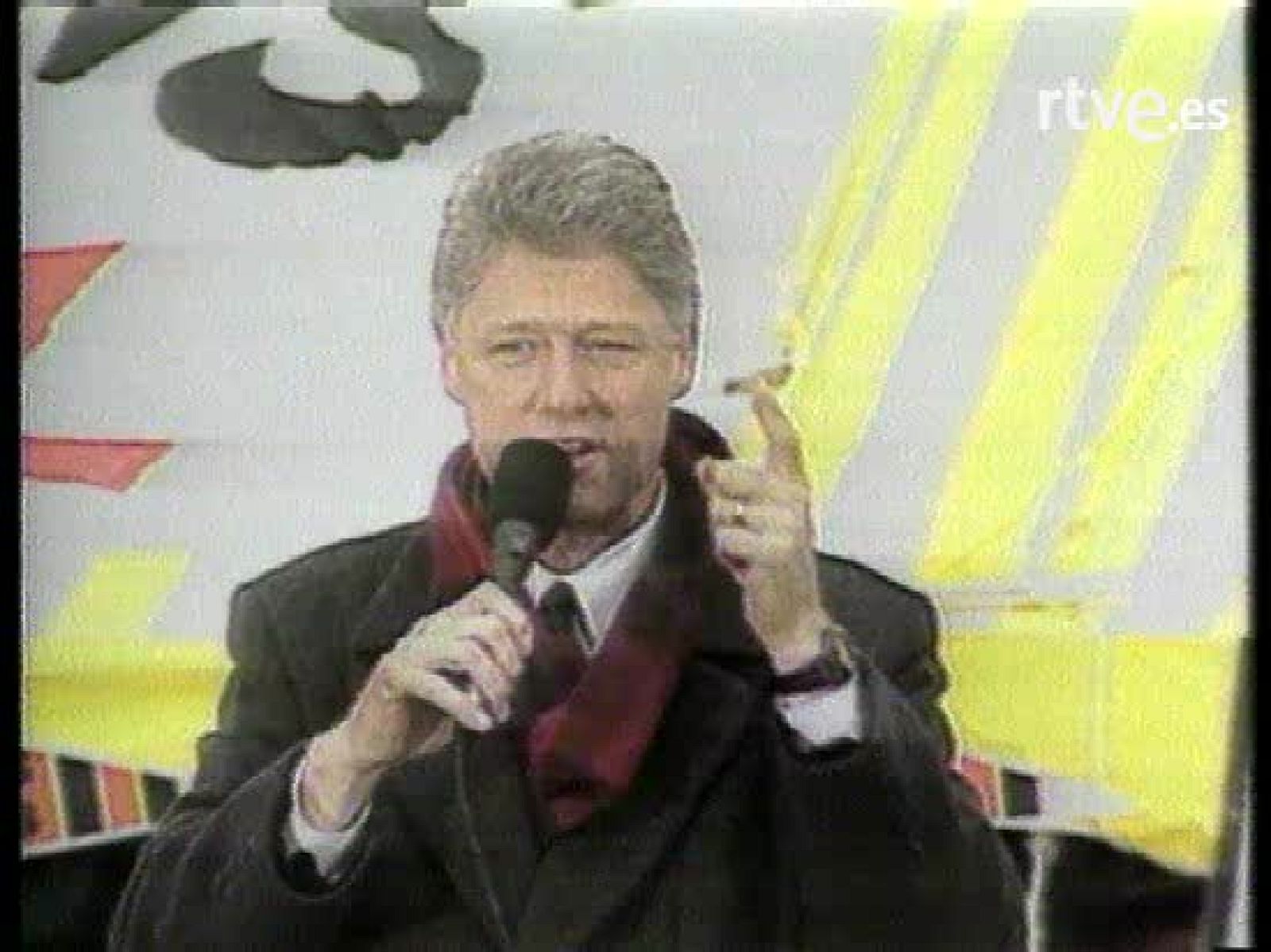 Hillary, el mejor apoyo de Bill Clinton - Personajes en el Archivo de RTVE | Ver