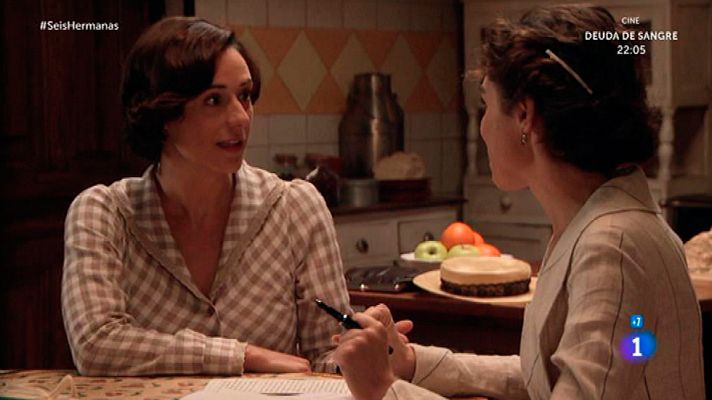 Seis hermanas - Celia consigue un trabajo en el periódico