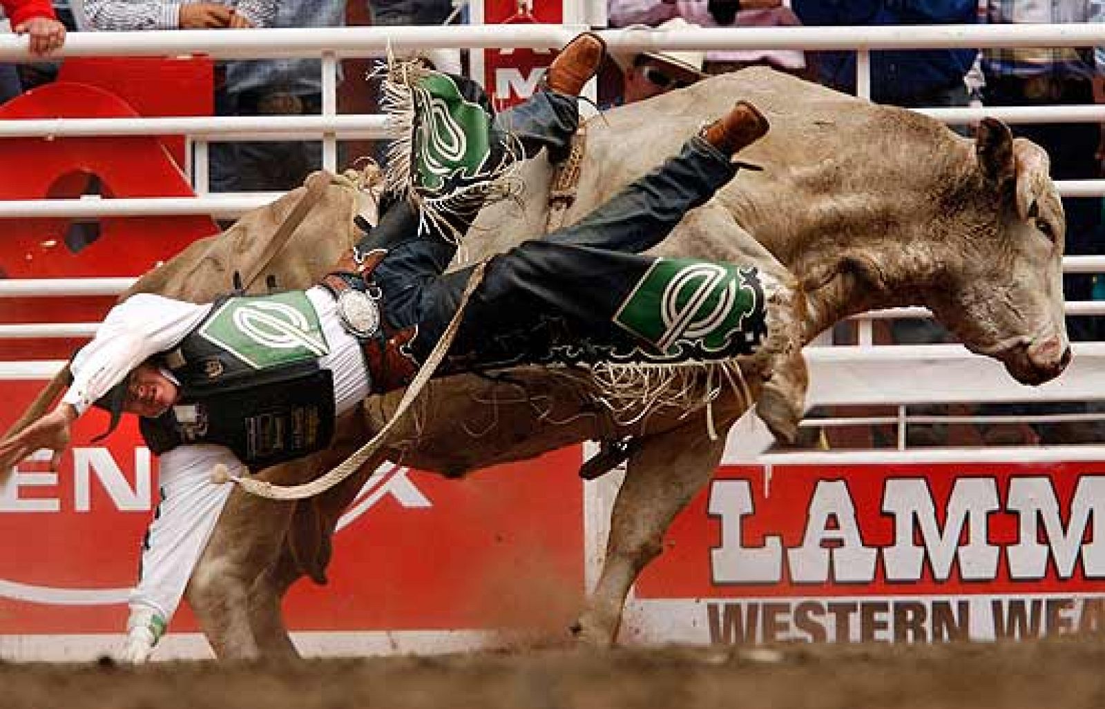 Concurso de rodeo en pleno Manhattan