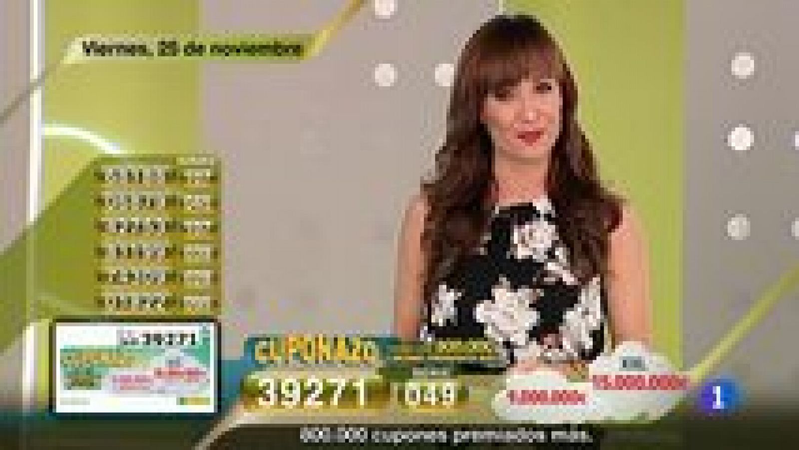 Sorteo ONCE - 25/11/16 - ver ahora