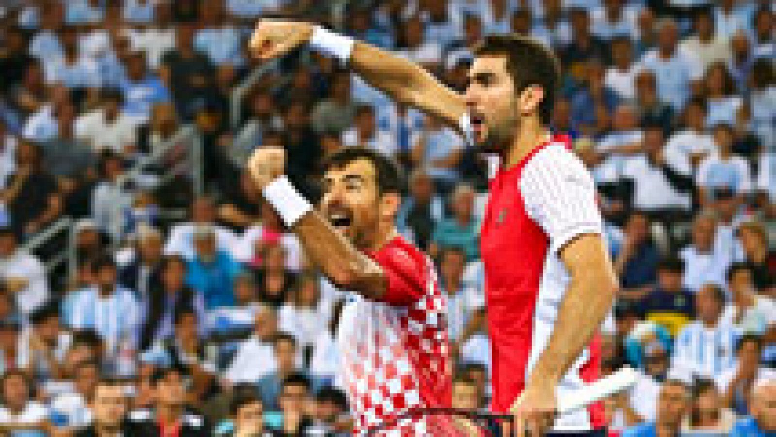 Sin programa: Croacia gana el partido de dobles de Davis | RTVE Play