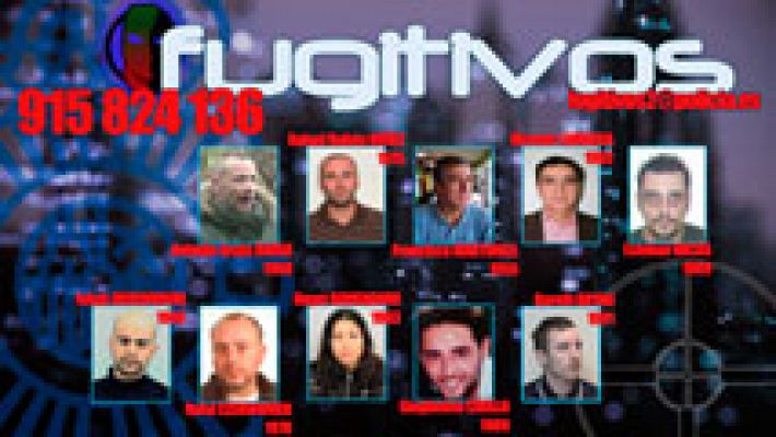 Telediario 1 - La Policía solicita ayuda para localizar a 10 fugitivos