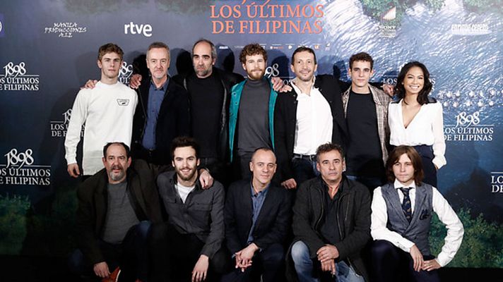 Telediario 1 - Estreno de una de las películas del año "1898, los últimos de Filipinas" en la que participa TVE