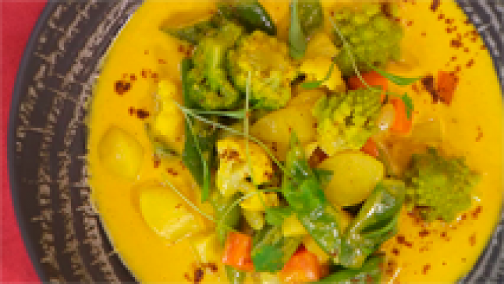 Curry de verduras