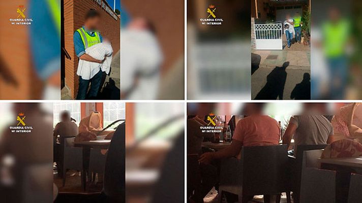 Telediario 1 - Detienen a una pareja de hombres y a una mujer que iba a venderles su bebé