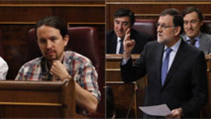Informativo 24h - Rajoy asegura a Iglesias que acatará aquellas medidas del Congreso "que sean obligatorias aplicar"
