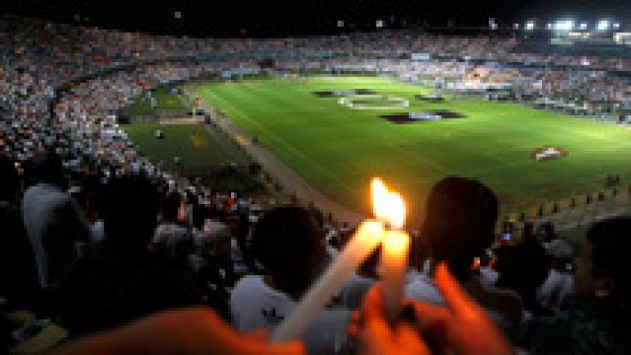 El Atlético Nacional homenajea a las víctimas del Chapecoense