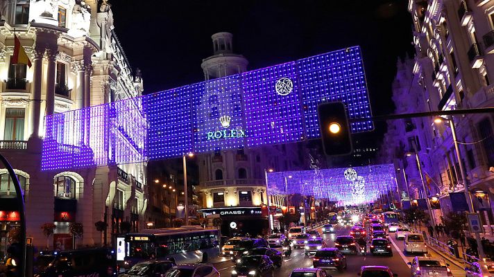 Informativo 24h - El centro de Madrid se corta al tráfico por Navidad