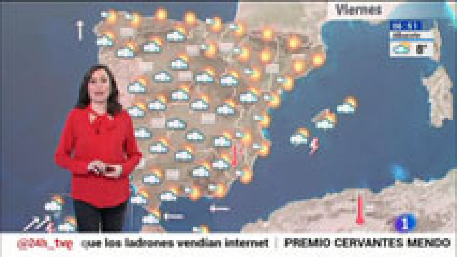 El tiempo: Lluvias intensas y temperaturas anormalmente altas en Canarias | RTVE Play