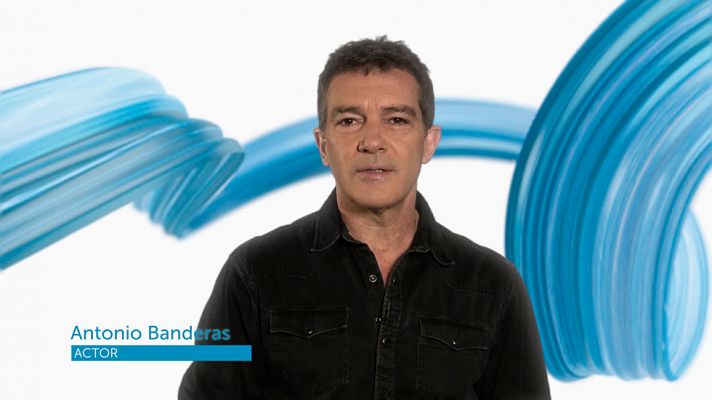 Antonio Banderas felicita a TVE en su 60º aniversario