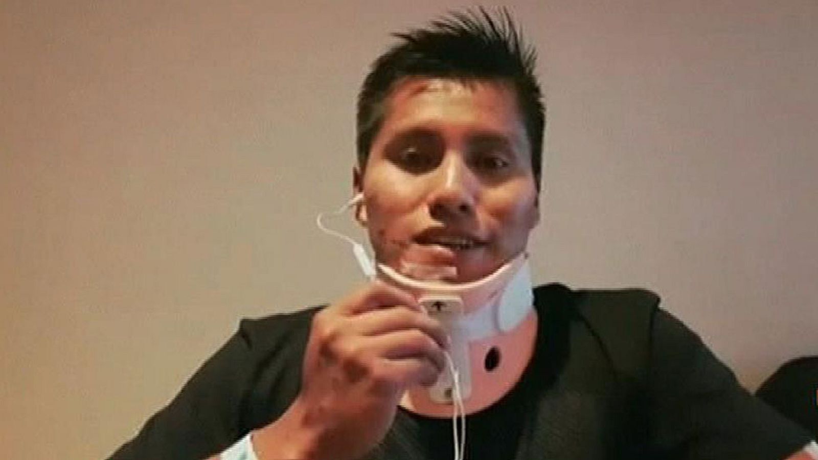 Uno de los supervivientes del Lamia recibe el alta médica y da las gracias a sus rescatadores