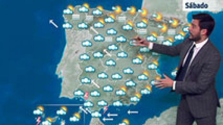 Lluvias fuertes en el suroeste y Canarias