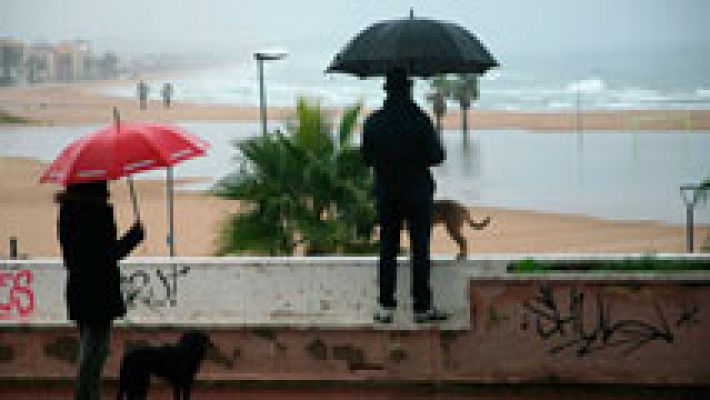 Lluvias fuertes en el suroeste y en Canarias 