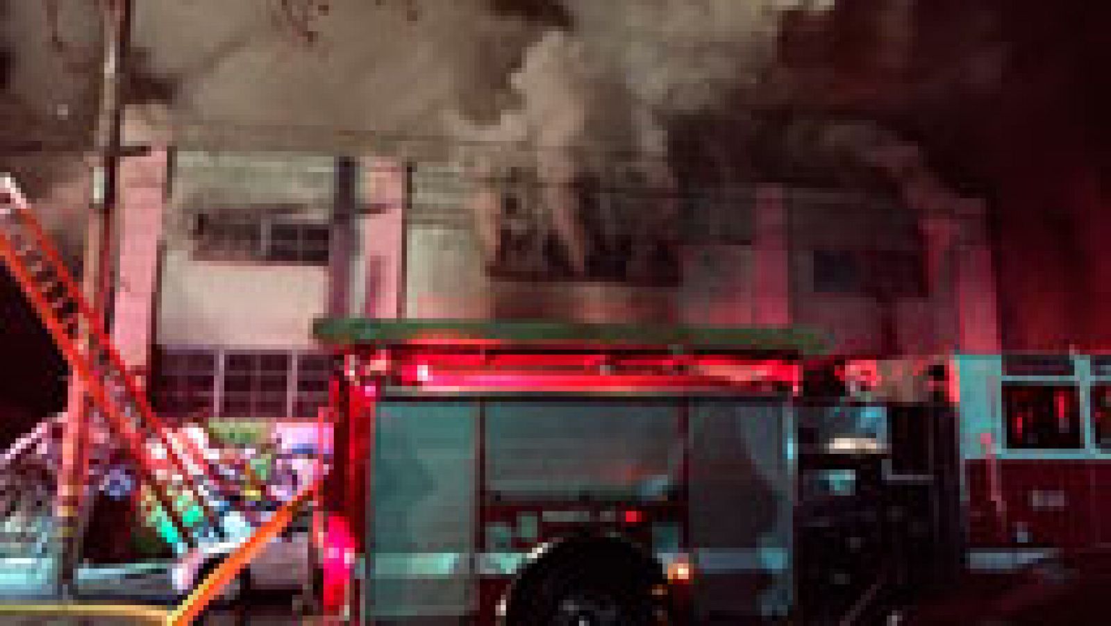 Telediario 1: Un incendio durante una fiesta de música electrónica en California deja al menos nueve muertos | RTVE Play