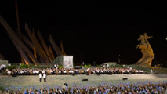  - Útimo acto multitudinario para honrar a Fidel Castro en Santiago de Cuba