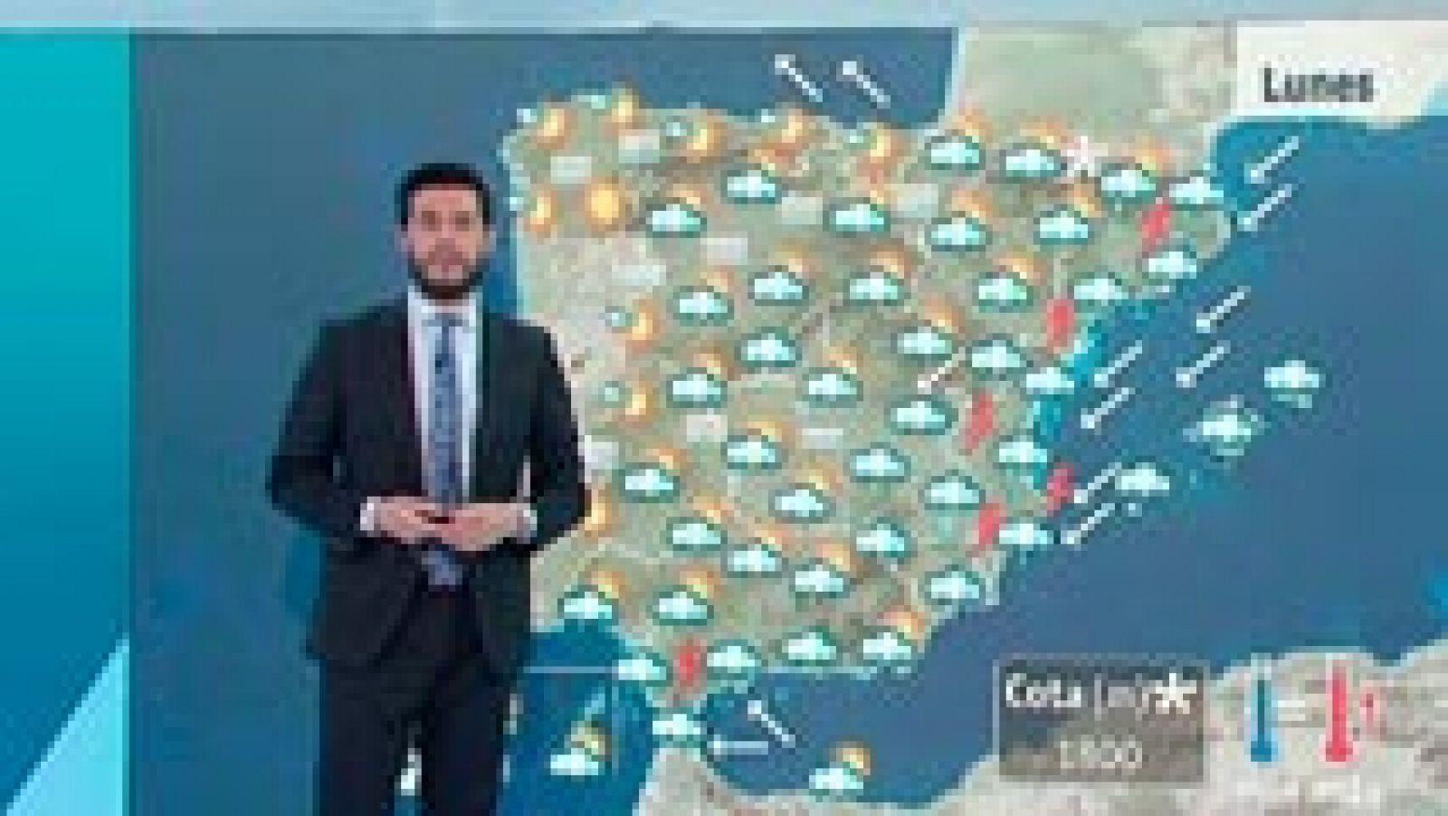 El tiempo: El Tiempo - Alerta naranja en Málaga y Cádiz | RTVE Play