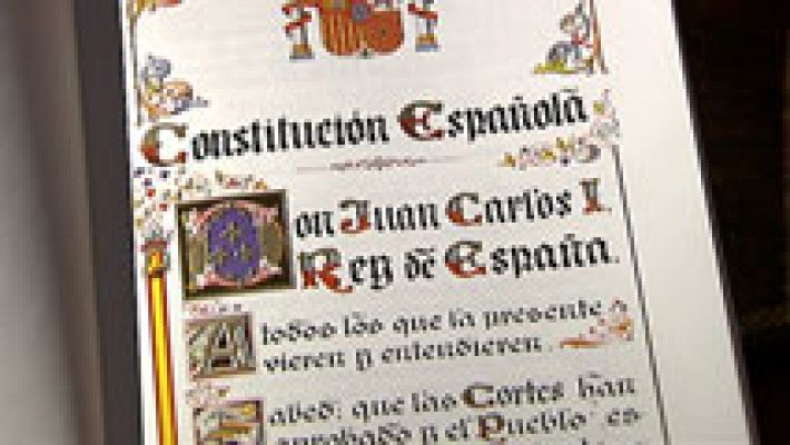 Telediario 1 - La Constitución cumple 38 años, en pleno debate sobre su reforma