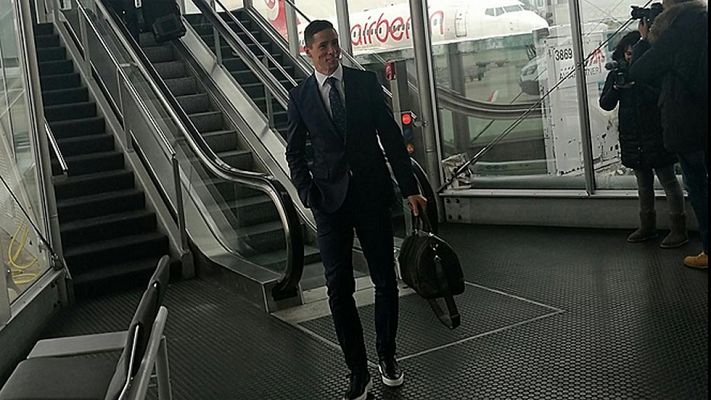 Telediario 1 - El Atlético ya está en Múnich para enfrentarse al Bayern