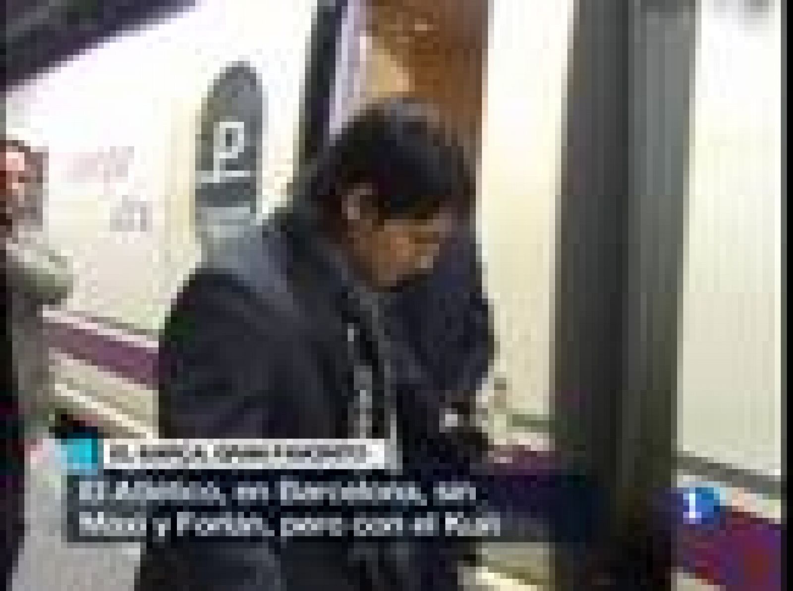 El Atlético llega en AVE a Barcelona | Ver