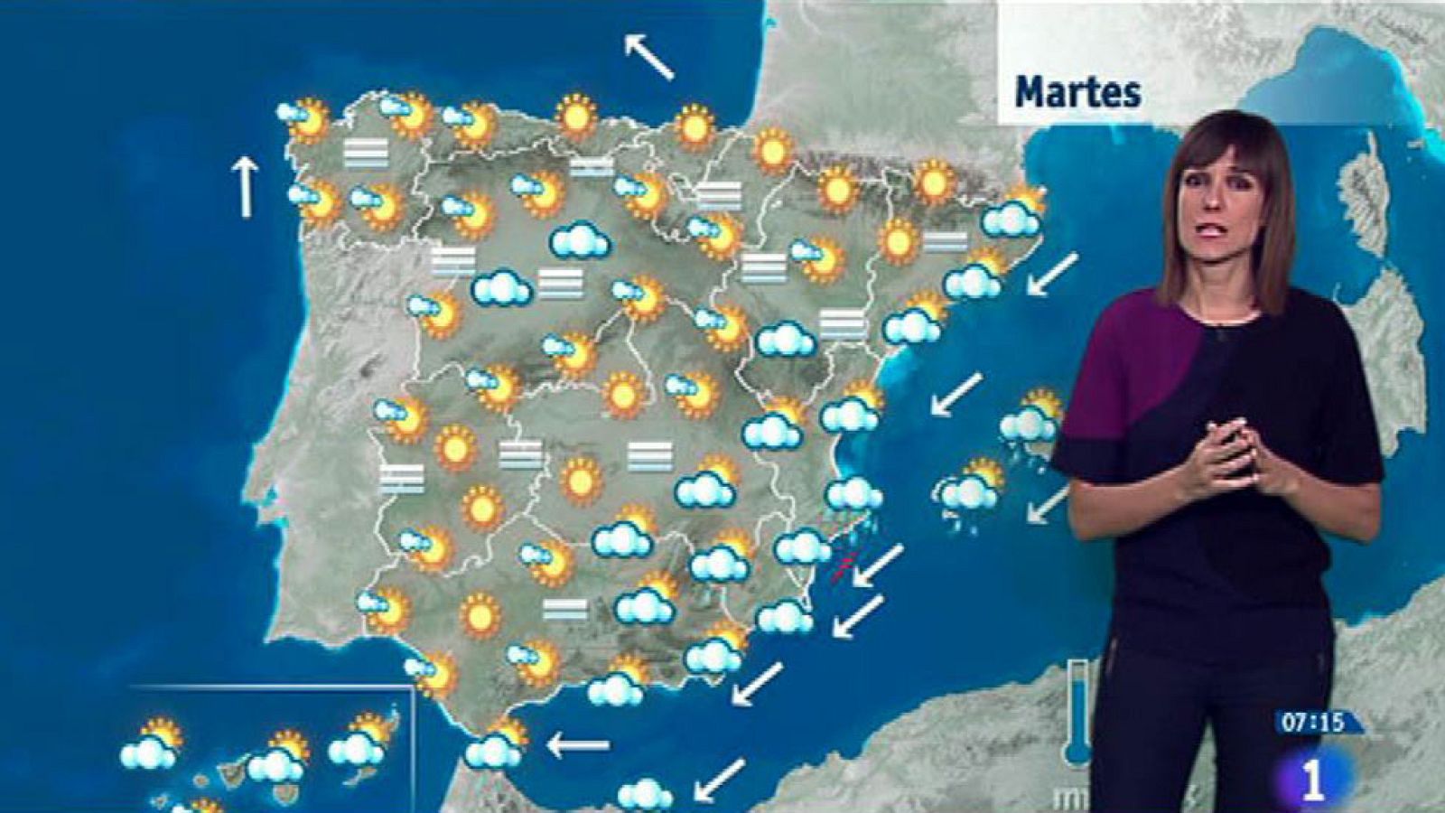 Las fuertes lluvias continuarán este martes en Valencia y Alicante