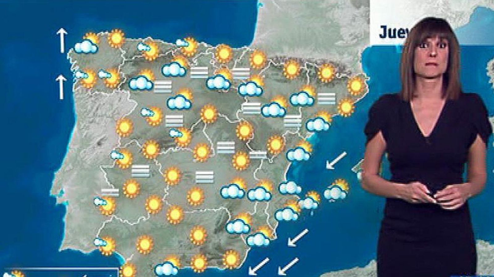 El Tiempo - Jornada anticiclónica con nieblas densas en el centro de la Península