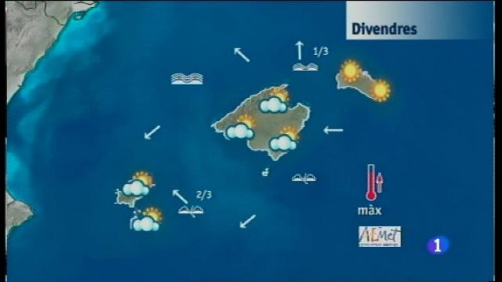 Informatiu Balear - El temps a les Illes Balears - 09/12/16