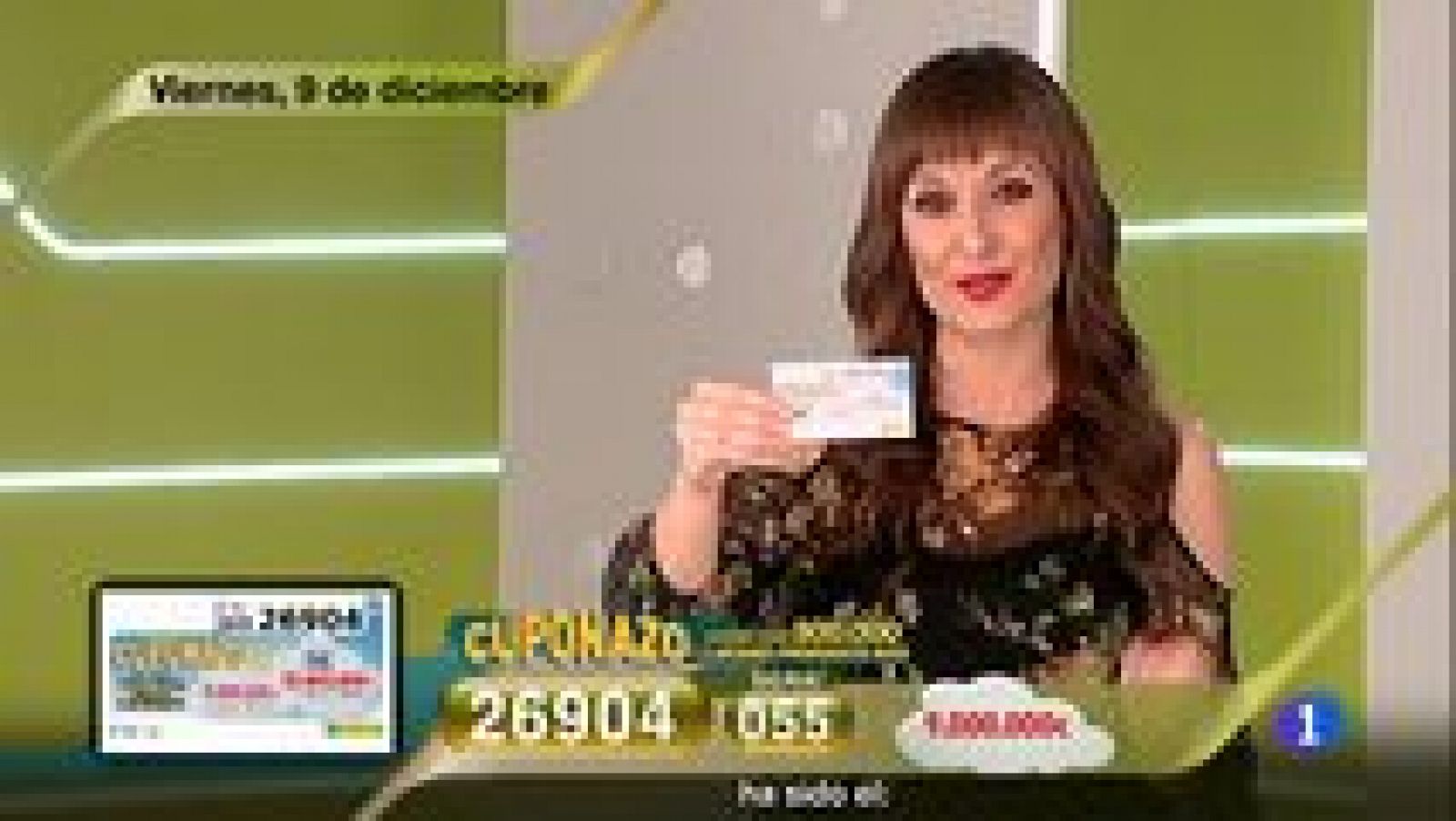 Sorteos ONCE: Sorteo ONCE - 09/12/16 | RTVE Play