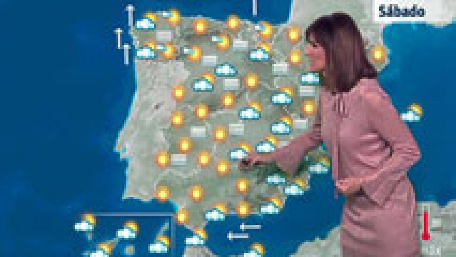El tiempo: Poco nuboso y nieblas persistentes en la meseta norte y cuenca del Ebro | RTVE Play