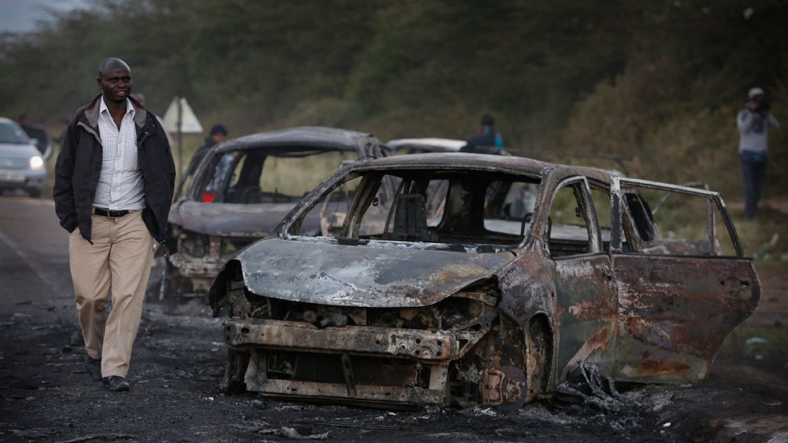 Al menos 40 muertos tras la explosión de un camión cisterna en Kenia