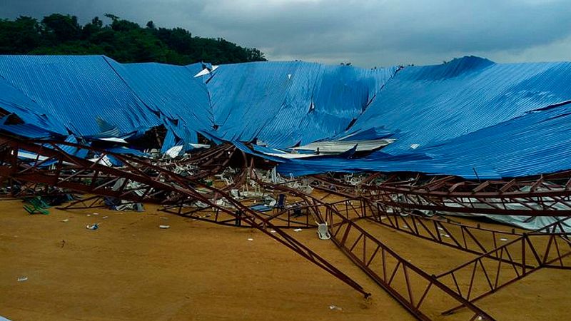 Decenas de muertos al derrumbarse el techo de una iglesia en Nigeria