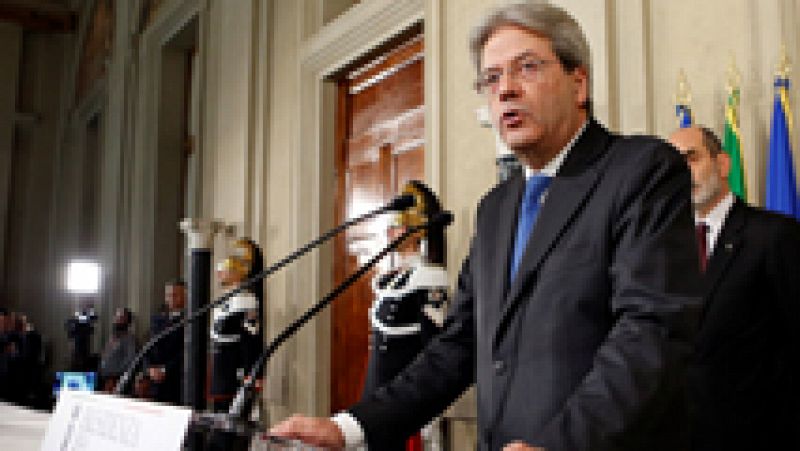 Gentiloni acepta formar un nuevo Gobierno en Italia