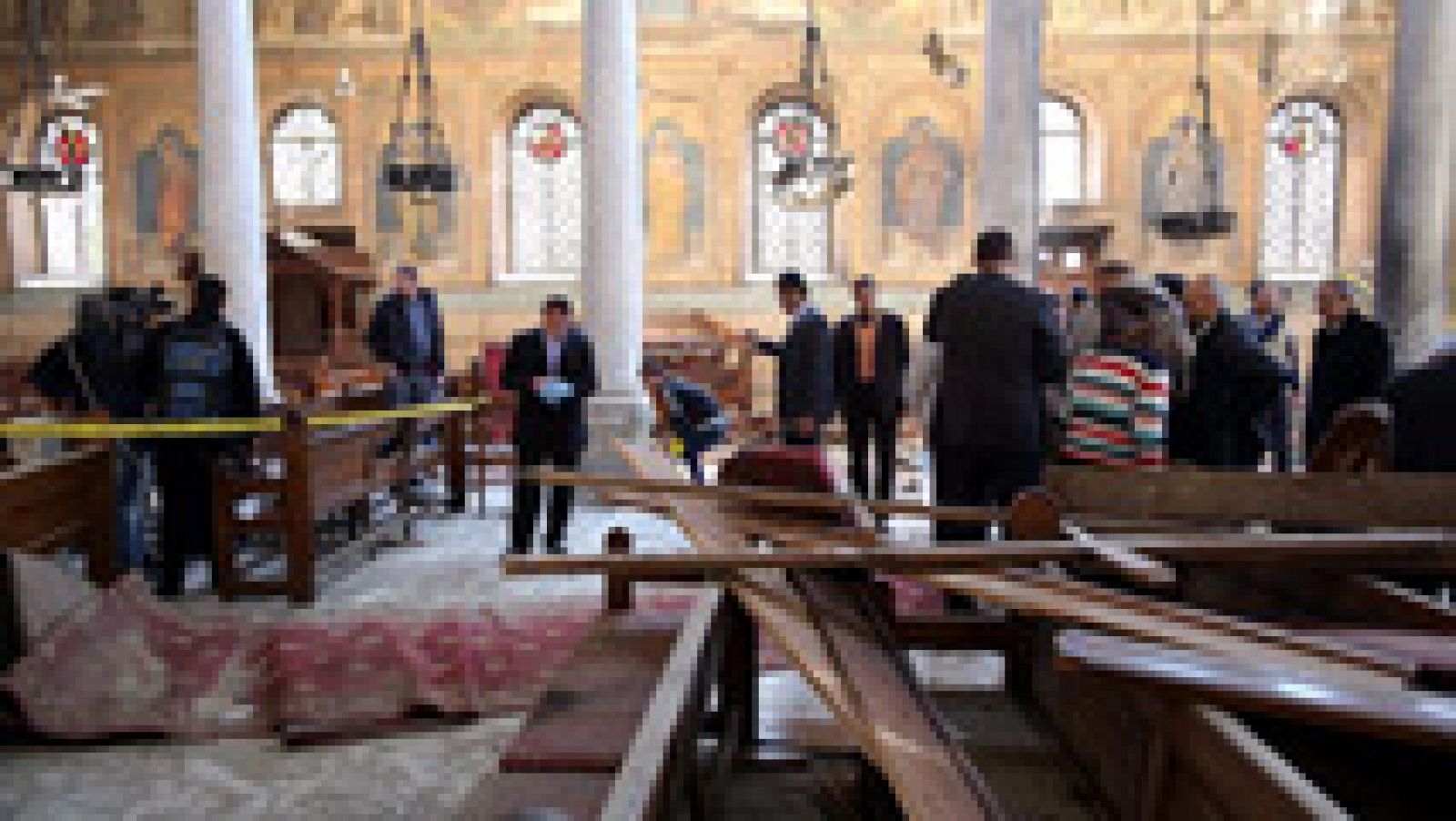 Telediario 1: Atentado contra la Catedral Copta en El Cairo | RTVE Play